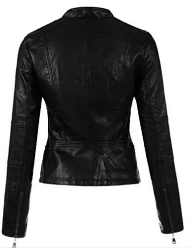 Classic%20Women's%20Short%20Leather%20Coat%20Stylish%20Jacket%20-%20Image%203