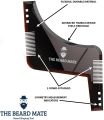 Men darhi Ka Khat Beard Shaper Beard Comb Shaping Tool Goatee Styling Template Combs Transparent for Hair Trim Beards. 