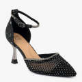 ECS Radiant Stride 3 Inch Heel Coat Shoes For Women. 