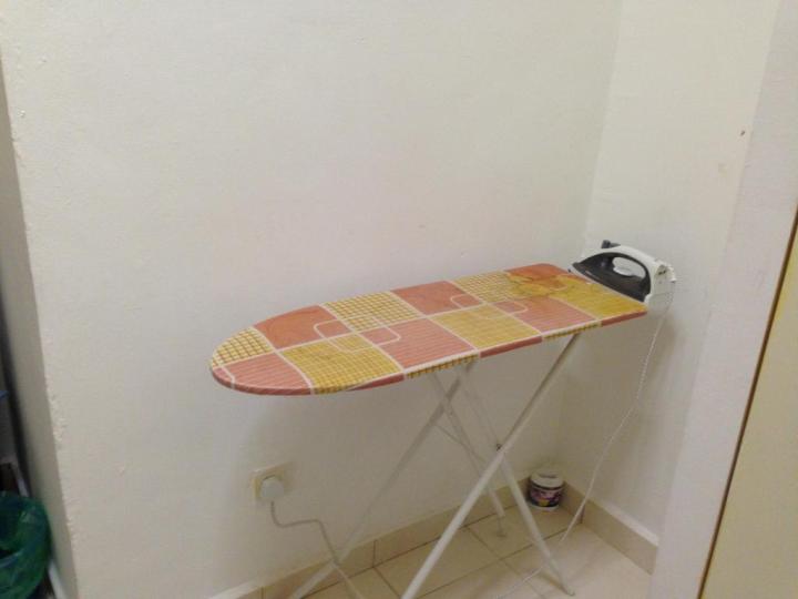 Ironing Board Fold able Adjustable Iron Stand 120*40 cm Iron Stand Iron Desk Board Foldable Random Design & Color