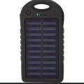 5000mAh Solar Power Bank Portable Charger for Mobile Devices, High-Capacity Fast Charging. 
