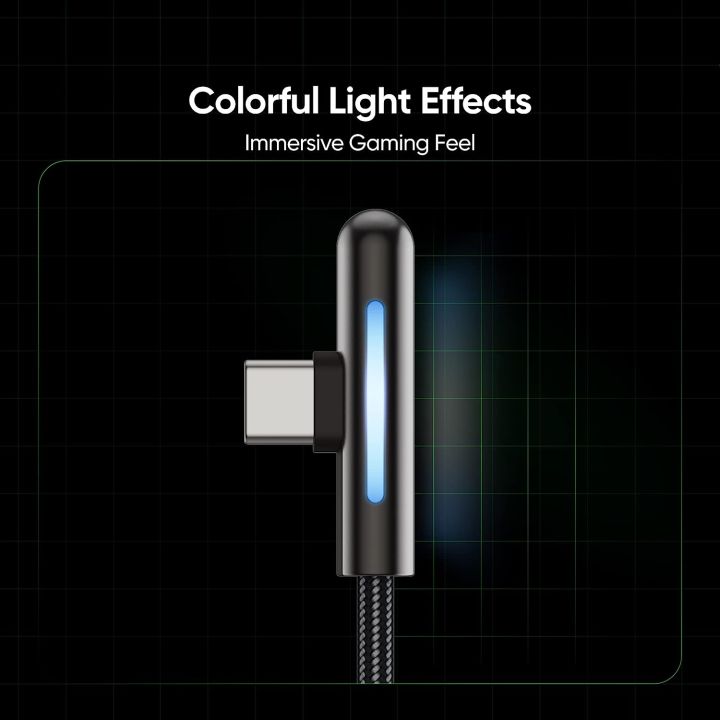 Real.me%20Type-C%2065W%20SuperDart%20Game%20Cable%20(Black)%20-%20Image%205