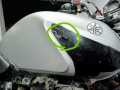 air scoop rubber set for yamaha ybr 125 g. 