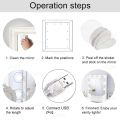 Dressing table lighting Vanity Mirror Light LED Bulbs for Makeup Mirror Stand (10 Bulbs)  ECartmax| Ecartmax. 