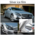 30cmx40cm Matte Silver Vinyl Wrap Sheet Car stickers and Decals Motorcycle Car Styling Accessories Automobiles, Laptop Stickers, Mobile Stickers.. 