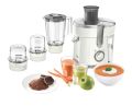 Philips Viva Collection 4 in 1 Juicer, Blender, Grinder And Chopper HR1847 - 350 Watts. 