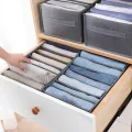 Organisers Foldable Warderobe Storage Organiser, Drawer with Dividers Closet Box for Clothes, Jeans, Underwear, Bra, Sock, Ties, T-shirt, Belt, Makeup. 