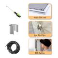 Screen Repair Kit, Screen Roller Tools, Screen Spline for Install. 