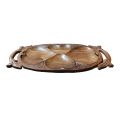 Creative Wooden Serving Tray, Dry Fruits and Biscuits Serving Tray, Fruit Shape Tray, Wooden Trays. 