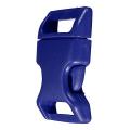 10 x 15mm  Plastic Side Release Buckles For Webbing Bags Straps Clips 5/8inch  Blue. 