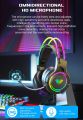 Aula S608 Rainbow 3.5mm + USB-A Gaming Headset  connect the Aula S608 to your computer with a 3.5 mm jack The RGB lighting can easily match the atmosphere of your room. 