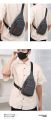HLNB . Men's Anti Theft Three Way Sling Shoulder Bag Waterproof Messenger Bag. 