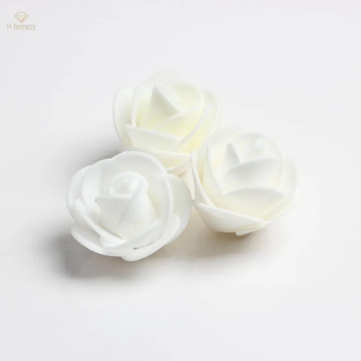 200pcs%20Artificial%20Foam%20Rose%20Flower%20Heads%20Wedding%20Bridal%20Bouquet%20Floral%20Decor%20-%20Image%207