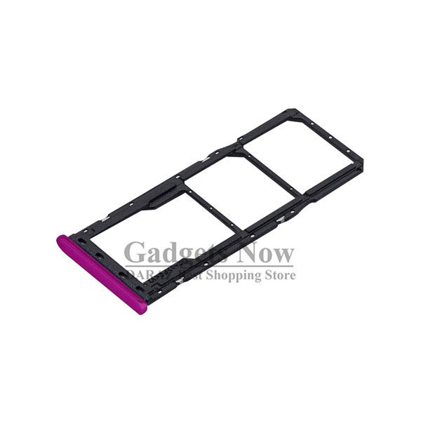 Samsung Galaxy A21 SIM Tray Replacement Sim Card & SD Card Holder Secure Your Connection with A+ Quality Sim Door For Samsung Galaxy A21 Purple