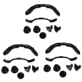 for Xbox 360 Controller-3 x Replacement buttons kit-black. 