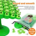 Montessori fun frog balance tree interactive board game toy, concentration balance training children's stacking toys Balancing Board Game - Balancing Tree Frog Stacking Game, Montessori Frog Balancing Tree Educational Developmental Toy. 