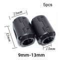 【Mary DAI Store】5Pcs 3.5/5/7/9/13mm Ferrite Core Noise Suppressor Ring Clamp RFI EMI For Cables For Audio Video Cable Power Cord. 