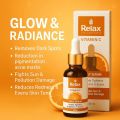 Relax Vitamin C Daily Serum 30ml - Brightening Tightening and Even Tone Formula. 