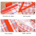 Multifunctional Woven Bag Thickened Luggage Packing Super Large Capacity Waterproof Quilt Portable Storage Bag 2 Pcs Set. 
