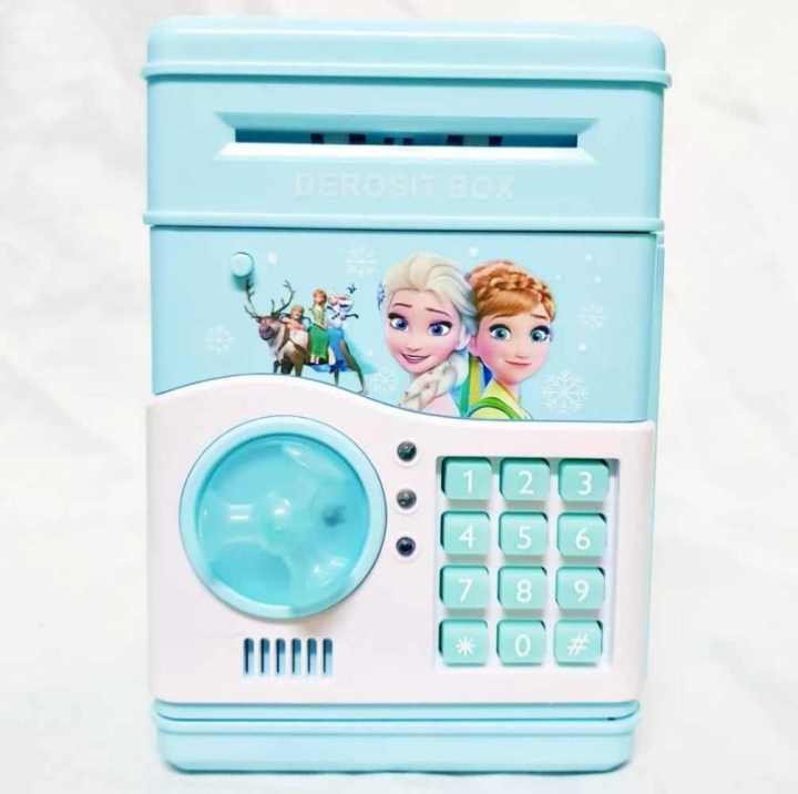 Electronic Piggy Bank Mini ATM Password Money Bank Cash Coins Saving Box For Kids | Happy Birthday Gift | Assorted Colors