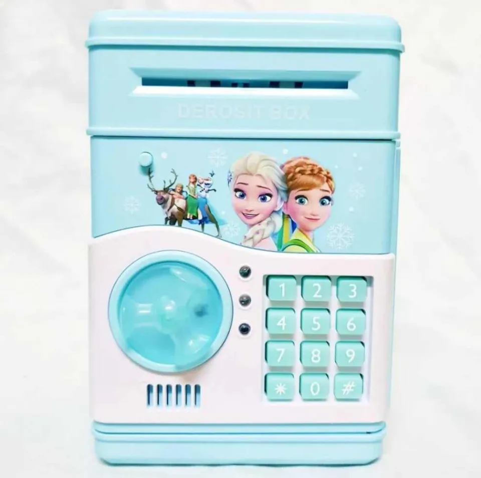 Electronic Piggy Bank Mini ATM Password Money Bank Cash Coins