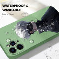 Hontinga for Infinix Hot 30i Back Cover Handsome Satoru Gojo Design Phone Case Square Soft Liquid Silicone Mobile Cover. 