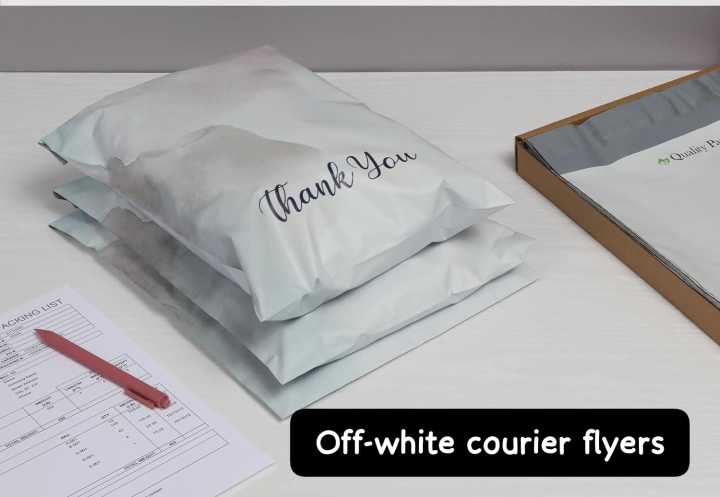 100 Pcs Address Label Pocket Flyer Courier Bags Mailing Bags(8*11) Shipping Bags Self Seal Envelops Plastic Packaging Bag Plastic Bags For Packing