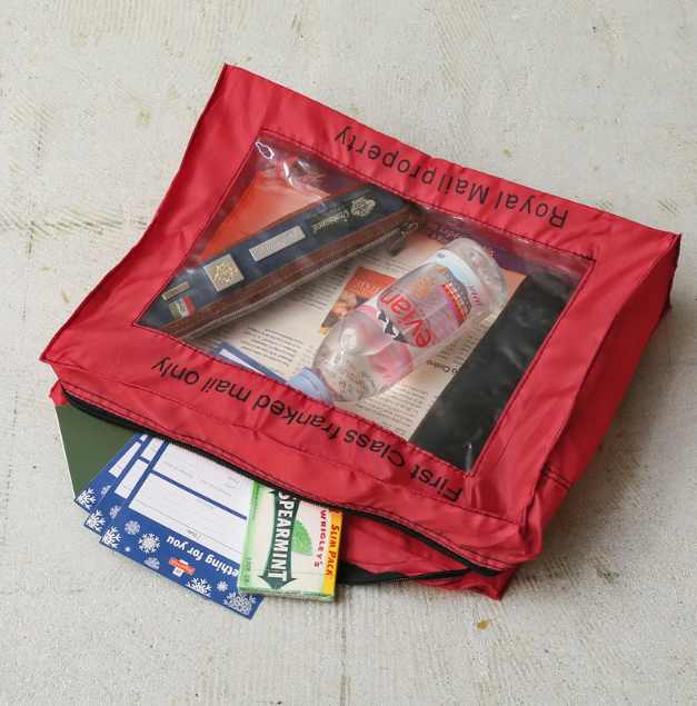 Royal Mail Pouch Clutch Bag | Bag-in-Bag Interior Storage Miscellaneous Goods Fashionable