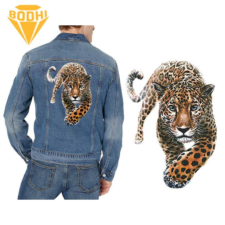 Heat Transfer Iron on Patch Vibrant Animal Heat Transfer Stickers for Clothes Bags Hats Colorfast Realistic Iron-on Decals for Stylish Southeast Asian Fashion Heat Transfer Paper