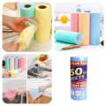 Disposable Cleaning Paper Towels Reusable Kitchen Paper Towels (50 Sheets). 