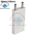 Aluminium Water Cooling Block 40mm X 80mm For Liquid Water Cooler Heat Sink system in Pakistan. 