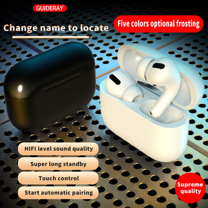 1:1 TWS Airpods Pro 3 Bluetooth Earphone Wireless Earbuds Noise Reduction Headphone with mic Sport Headset for Android IOS Smart Phone