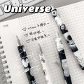 Cute Black Press Pen 0.5mm Gel Pen Office Stationary Student Pen. 