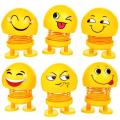 Spring Emoji Shaking Head (angry thumb) Toys Theme Party Favors Car Dashboard Table. 