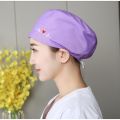 Embroidery surgical cap men and women operating room cap doctor nurse cap oral dentistry beauty work cap elastic round cap. 