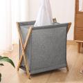Folding x Frame Dirty Clothes Hamper Keep Dirty Laundry Neatly Stored Away Easy Carry Durable Family Essentials Open Top Design. 