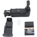 DSTE vertical battery grip Bg-e16+ 2 x LP-E6 For Canon 7d Mark II Digital Camera- Model: DB68 (Black). 
