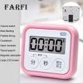 Timer for Kids Multi-mode Magnetic Timer with Large Screen Perfect for Study Kitchen Muteable Visual Top Choice for Southeast Asian Buyers Refrigerator Timer. 