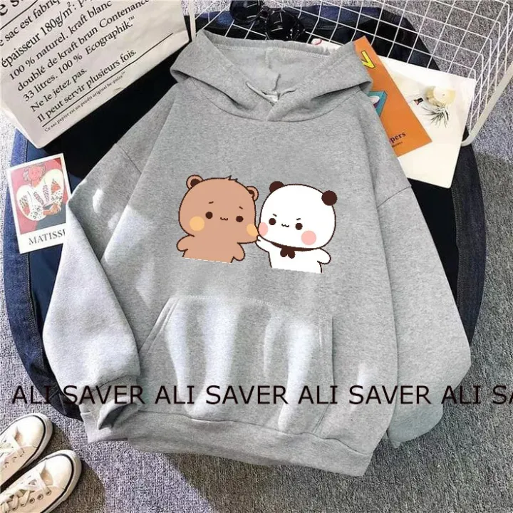 Kangaroo%20Hoodie%20huddy%20Pocket%20Drawstring%20Casual%20Pullover%20Hodie%20Clothing%20Long%20Sleeves%20For%20Women%20-%20Image%202