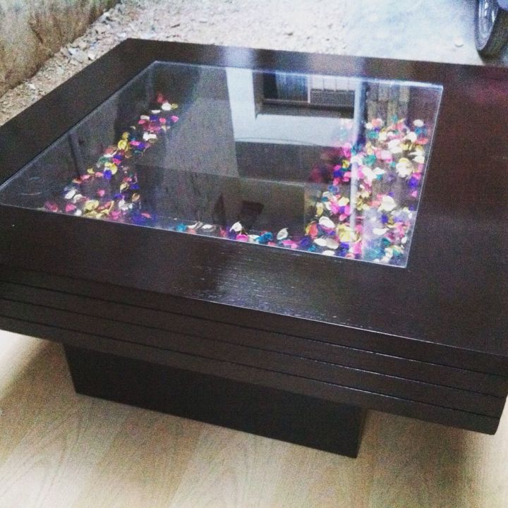 Aquatic Wooden Coffee Table - Exquisite Living Room Center Table for Stylish Cocktails and Unique Home Decor