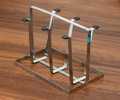 Stainless Steel Glass Holder Stand. 