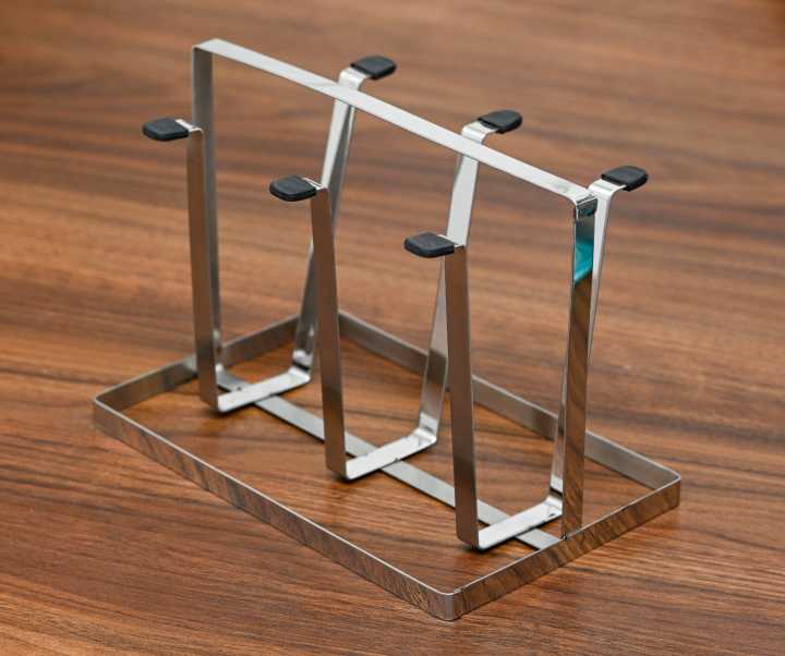 Stainless Steel Glass Holder Stand