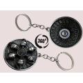 3D Metal Keychain with Premium Quality, 360 Degree Rotation Keychain. 