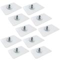 Screw Stickers Transparent Self-adhesive Seamless Stickers. 
