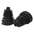 2Pcs CV Joint Boots Set Silicone Material Wear Resistance Dustproof Without Removing Highly Flexible CV Boots for Cars. 
