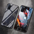 For OPPO A72 Back Cover Version Theme Case Tempered Glass Protection shockproof Cover for OPPO A72 case Transparent Circuit Board Design Full Coverage Phone cases. 
