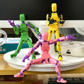 Titan Robot Action Figure 3D Printed With Full Articulation For Stop Motion Animation 13 Action Figure Dummy. 