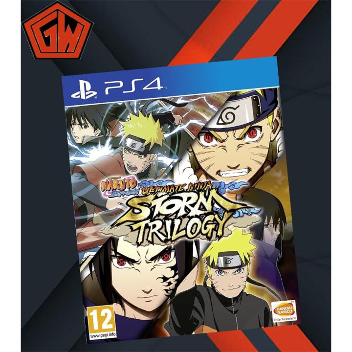 PLAYSTATION 4 DVD NARUTO ULTIMATE NINJA STROM TRILOGY PS4 GAME