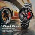SPINNING CAR WHEEL GYRO WATCH. 
