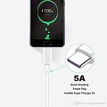 HUAWEI Genuine Official HL1289 5A USB 3.1 Type C Superfast USB Data Cable P9 / P9 Plus / P10 / P10 Plus/Mate 9 / Nova/Nova 2 - White (Bulk Packed). 